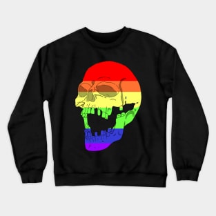 Human Skull - Gay Crewneck Sweatshirt